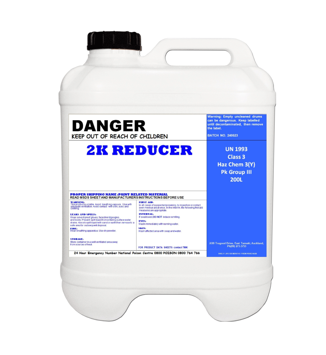 2K Thinners Two Component Paint Reducer 20L - Chemmate NZ