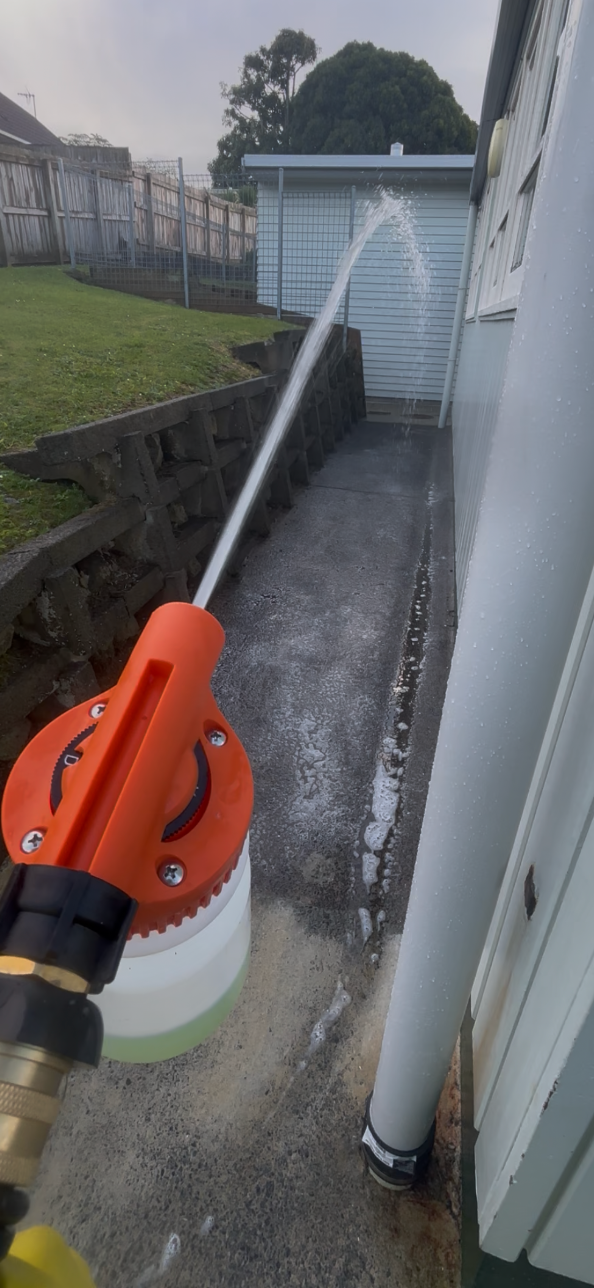 Garden Hose End Spray Mixer