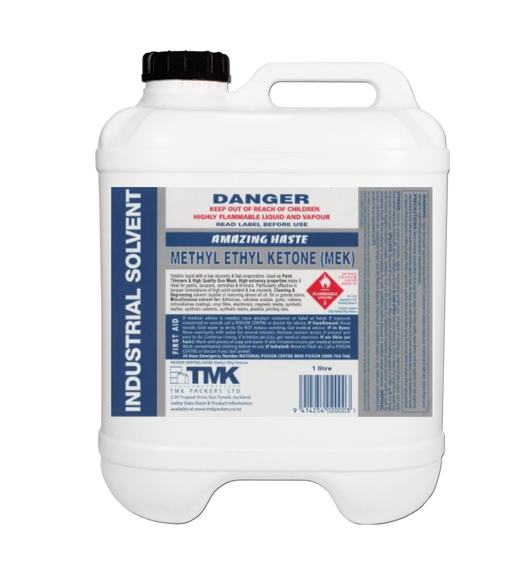 Methyl Ethyl Ketone MEK Industrial Solvent 20L - Chemmate NZ