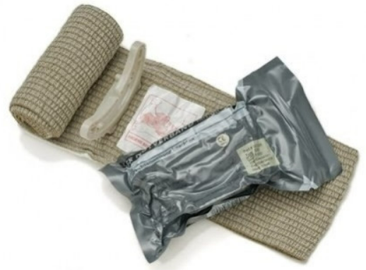 Emergency Trauma Bandage with mobile pad - Green