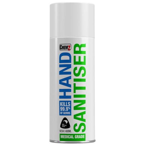 Chemz Hand Sanitiser 400ml Aerosol