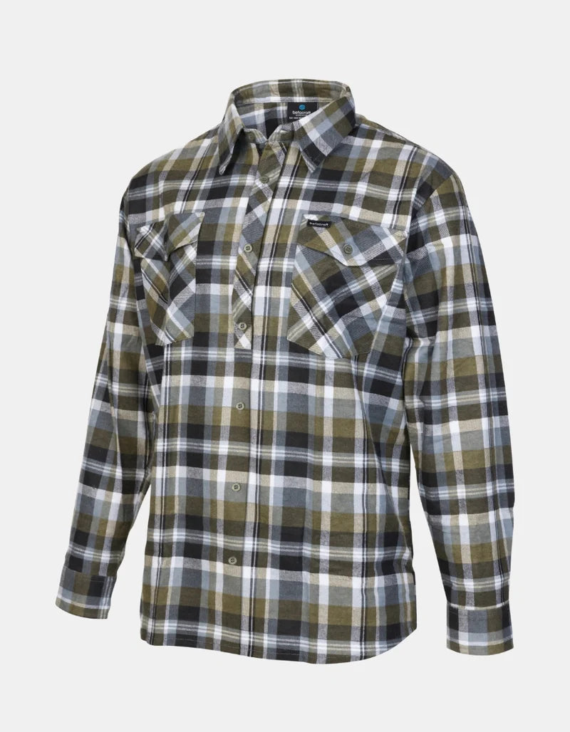 Mens Open Front LS Shirt