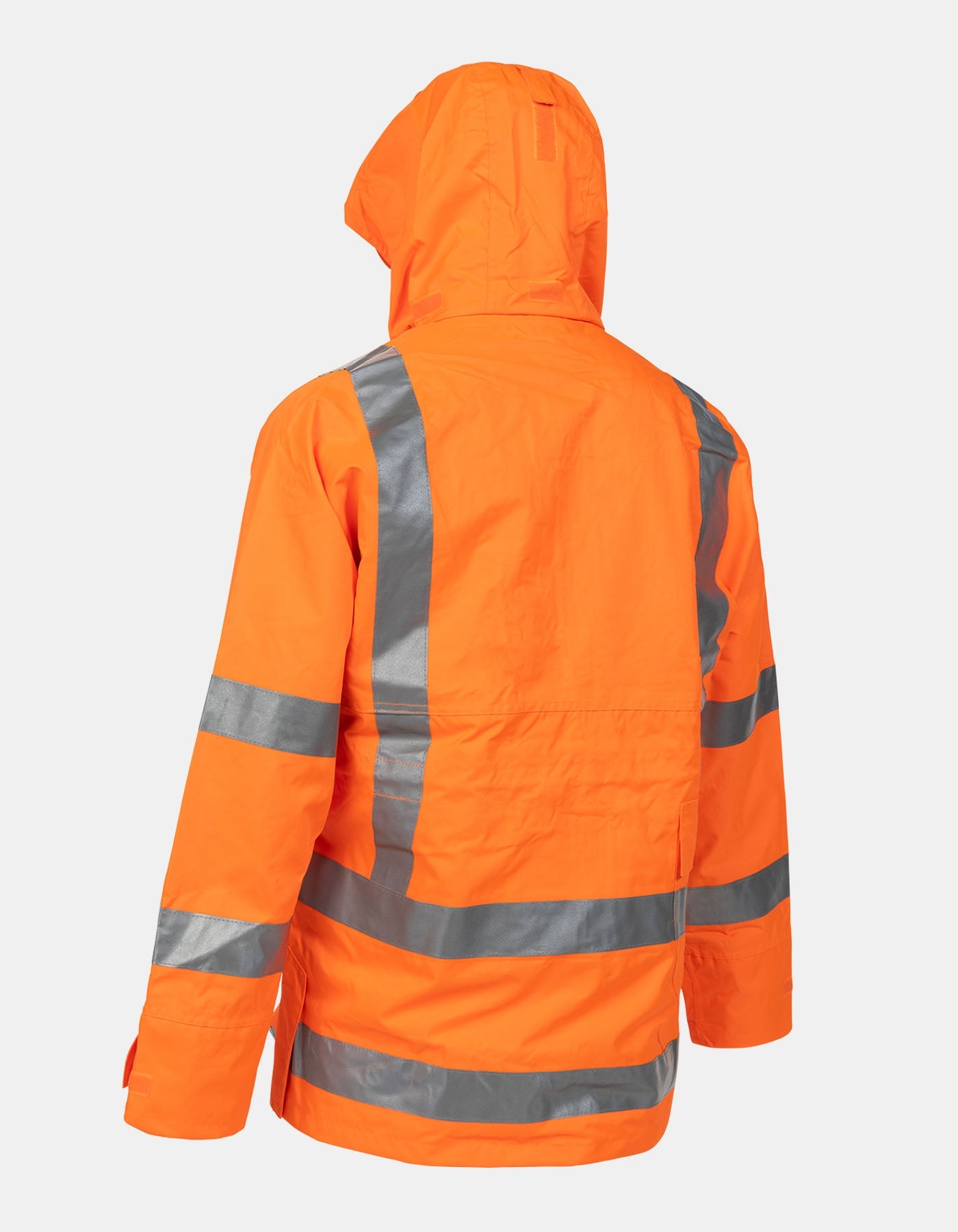 Tuffviz Highway Jacket Orange back