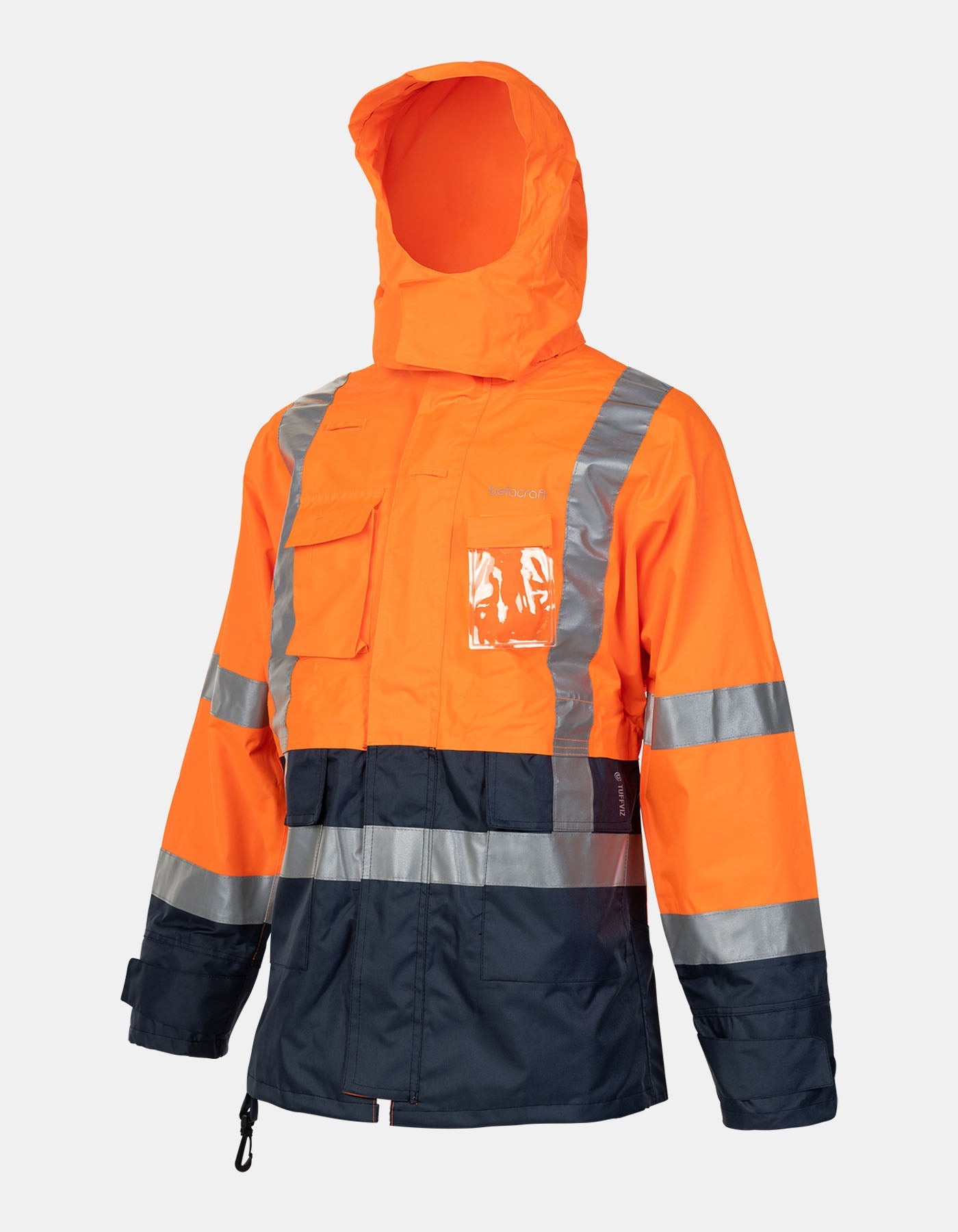 Tuffviz Highway Two Tone Jacket Orange front