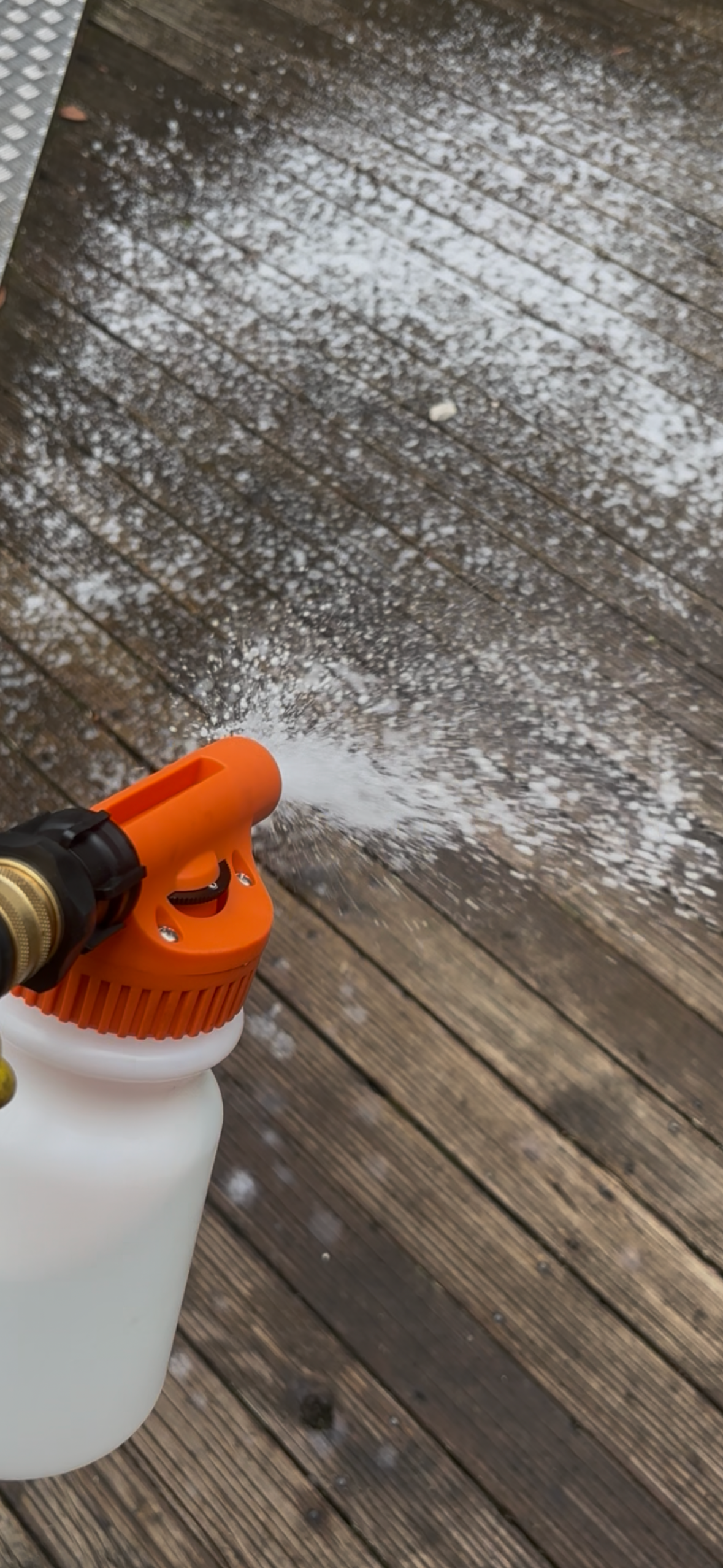 Garden Hose End Spray Mixer