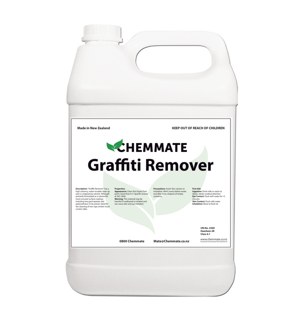 Graffiti Remover Spray Paint Adhesive Cleaner 5L - Chemmate NZ