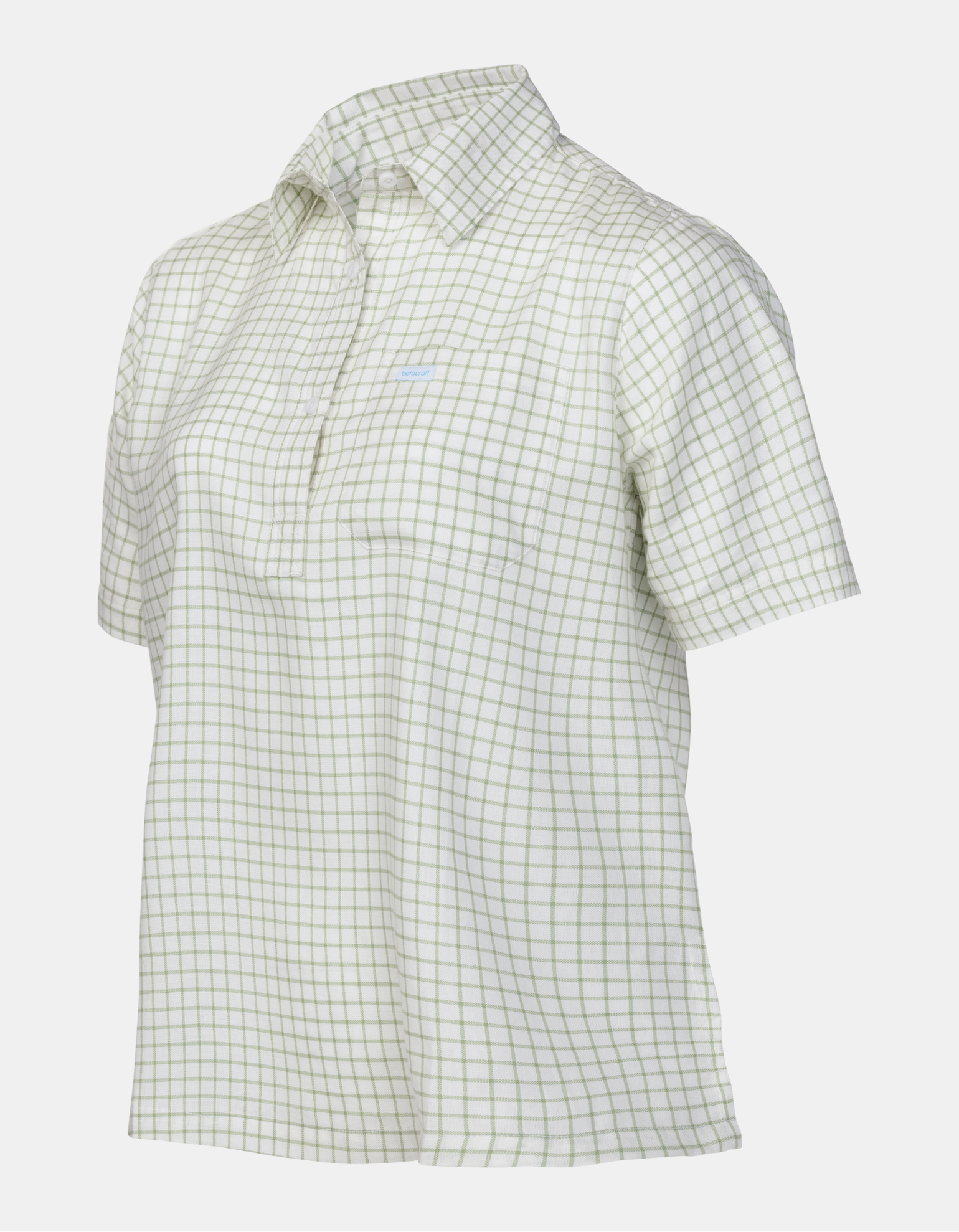 Horizon Shirt Womens Cream Sage