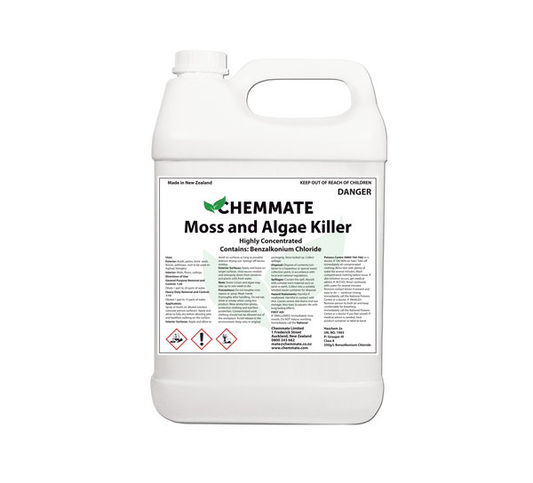 Moss & Algae Killer - Benzalkonium Chloride