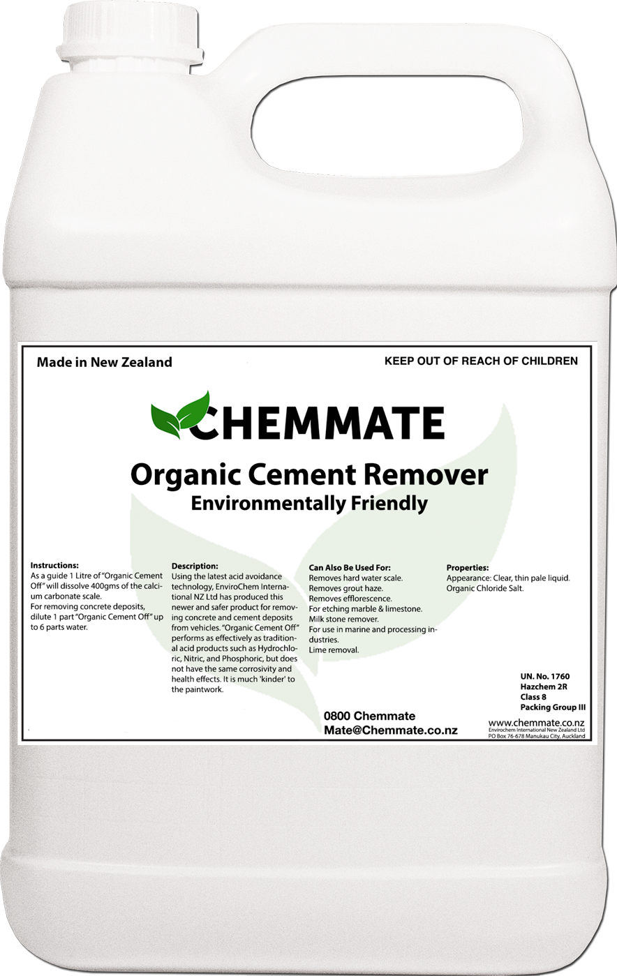 Organic Cement Remover