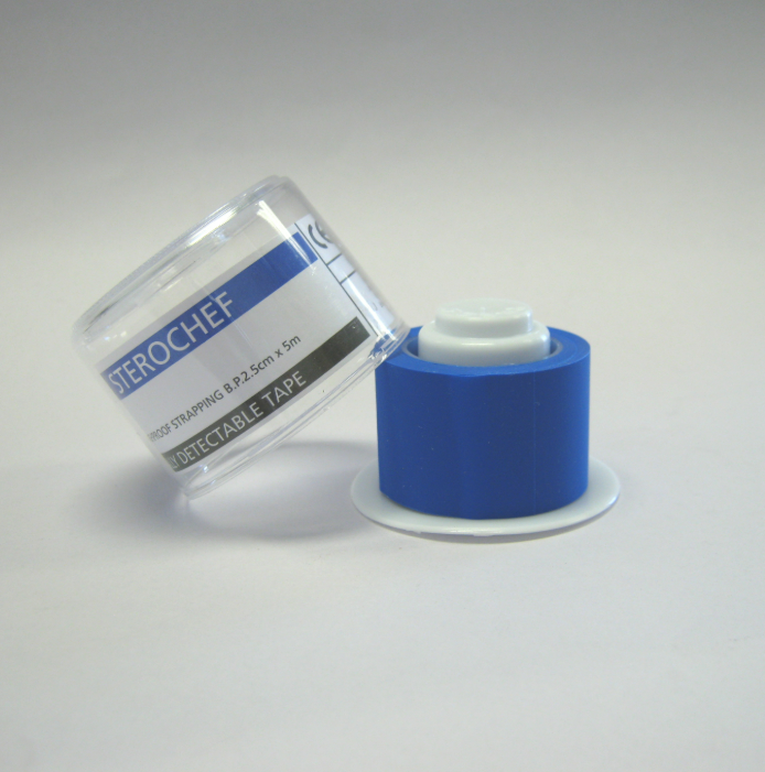 Visually Detectable Blue Tape