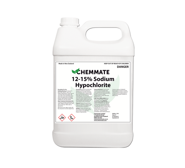 12-15% Sodium Hypochlorite