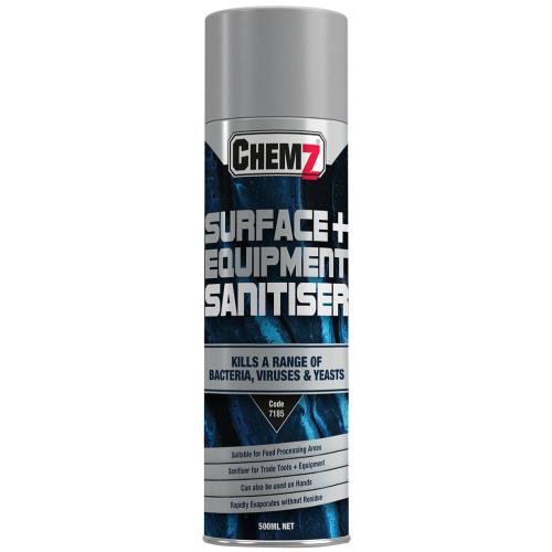 Chemz Surface & Equipment Sanitiser 500ml Aerosol