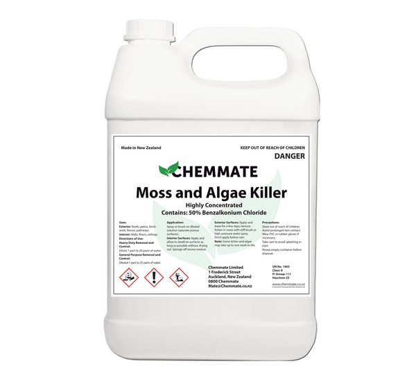 Moss and Algae Killer Benzalkonium Chloride
