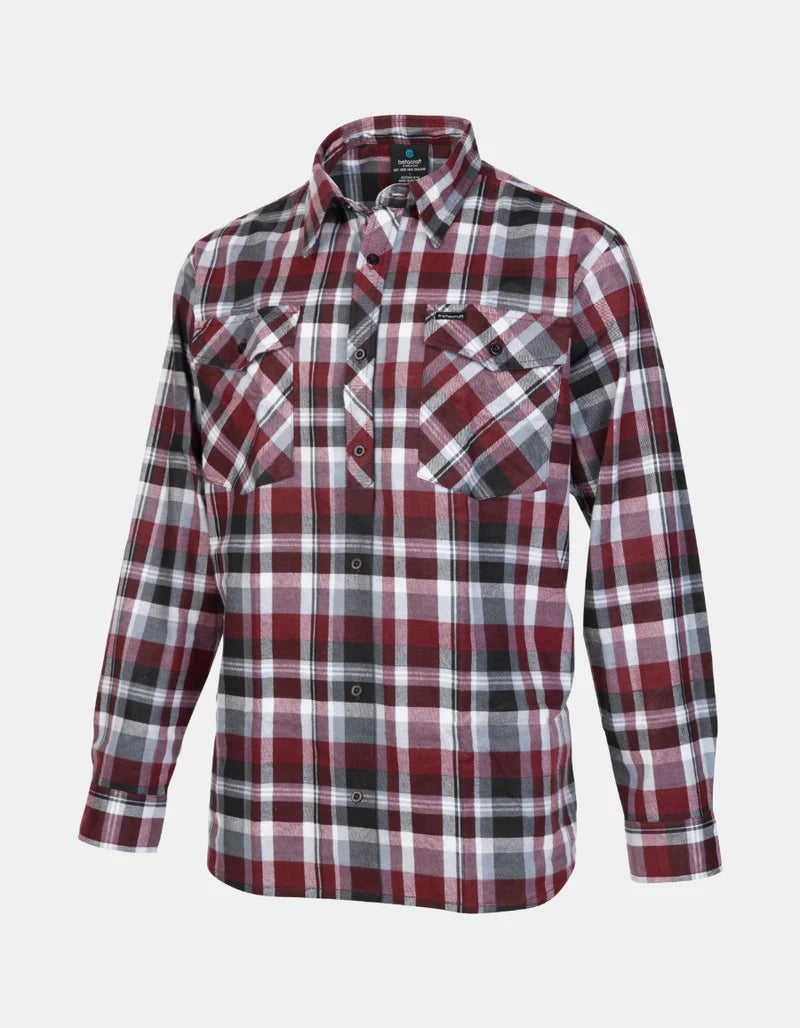 Mens Open Front LS Shirt